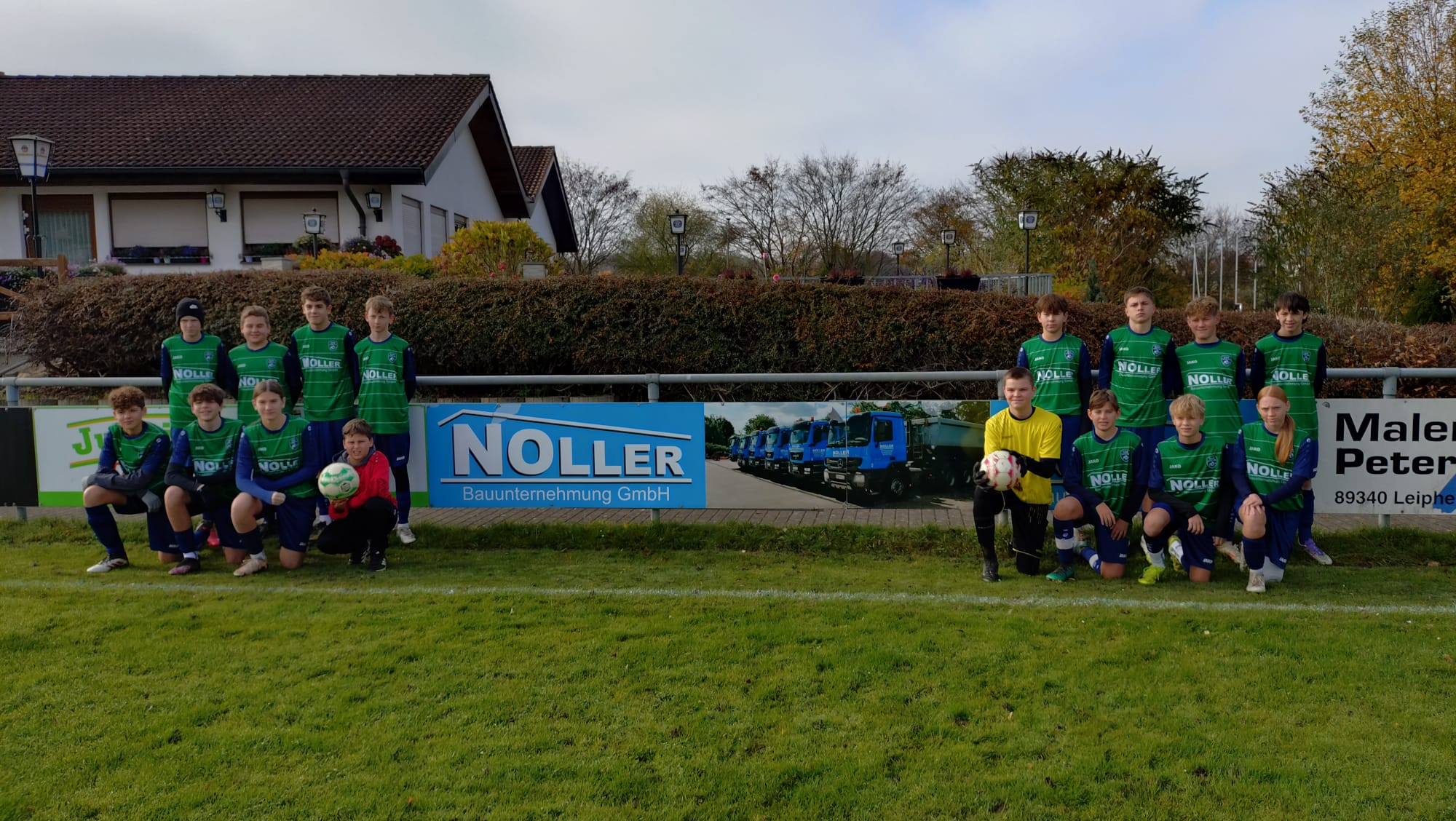 Trikotspende Firma Noller C-Jugend