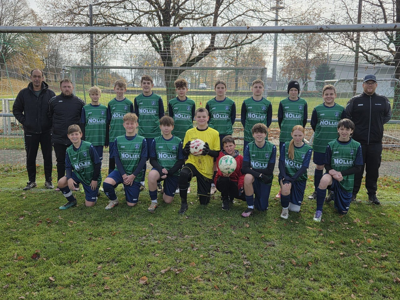 Trikotspende Firma Noller C-Jugend